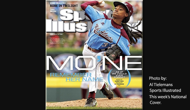 Mo'ne Davis on cover of Sports Illustrated