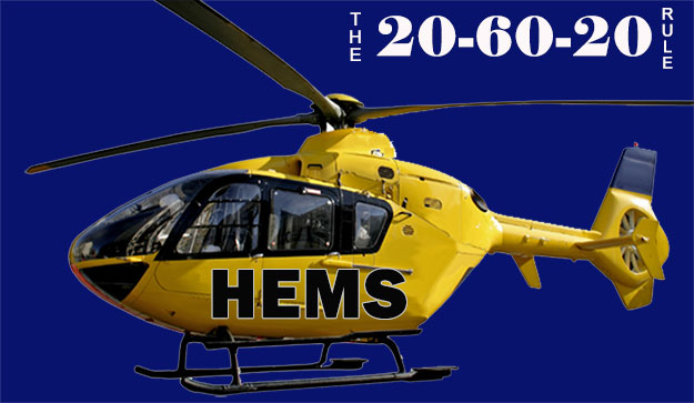The 20-60-20 Rule of Helicopter EMS