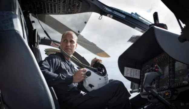 Prince William's Medical Helicopter Almost Hit By Drone