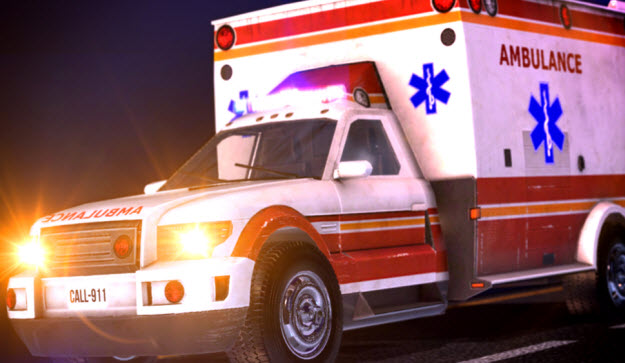 Patient Attacks Paramedic, Hijacks Ambulance