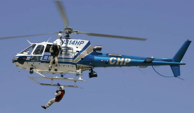 California Highway Patrol Rescue Helicopter