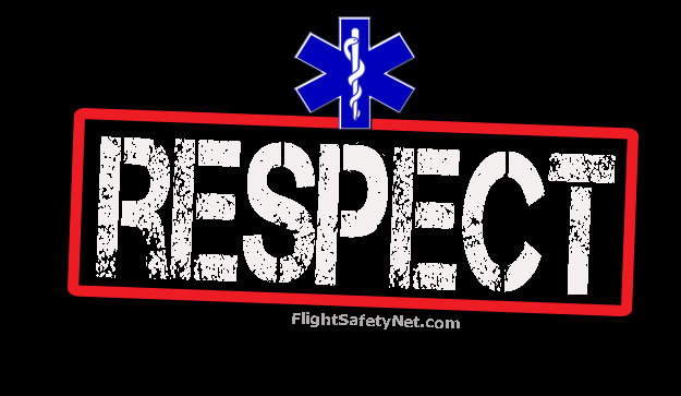 Respect Star of Life FlightSafetyNet Banner