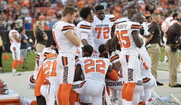 Paramedic and Police Union Patriots Boycott Cleveland Browns Opener
