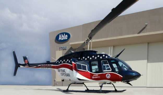 Air Evac Lifeteam Signs 7-year Contract with Able Aerospace