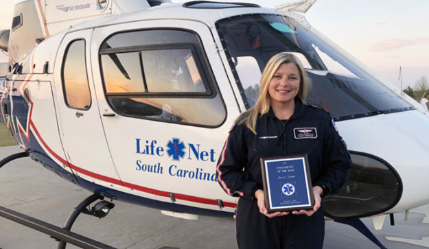 Jacey Stone Earns state’s Paramedic of the Year Award