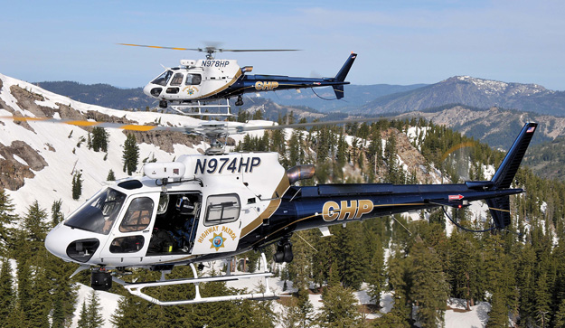 CHP Helicopter Crews Keep Busy with Three Mountain Rescues