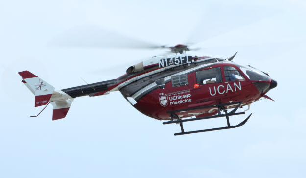 UChicago Medicine Gets New Medical Helicopter
