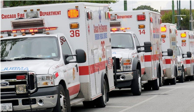 Chicago Fights Ambulance Shortage with 5 New Rigs