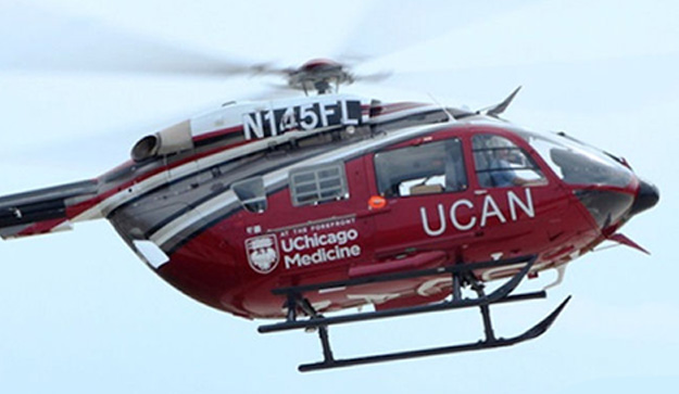 University of Chicago Gets New Medical Helicopter