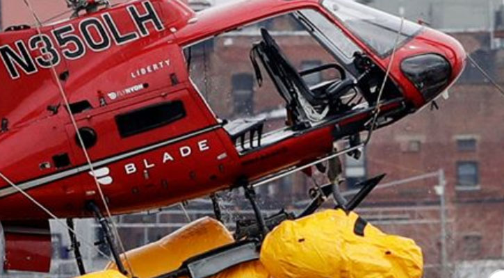 Helicopter Company's Lawyer Blames Victim In Deadly East River Crash