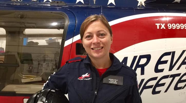Amanda Trout Flight Nurse Air Evac 112