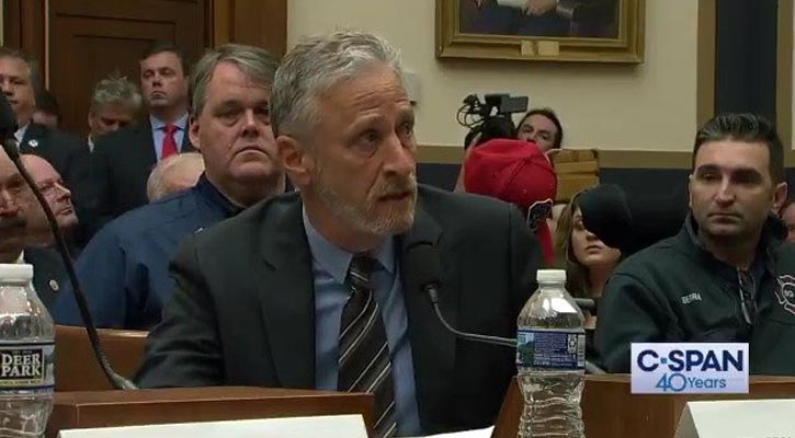 Jon Stewart Slams Congress for Lack of Action On 9/11 First Responders Fund