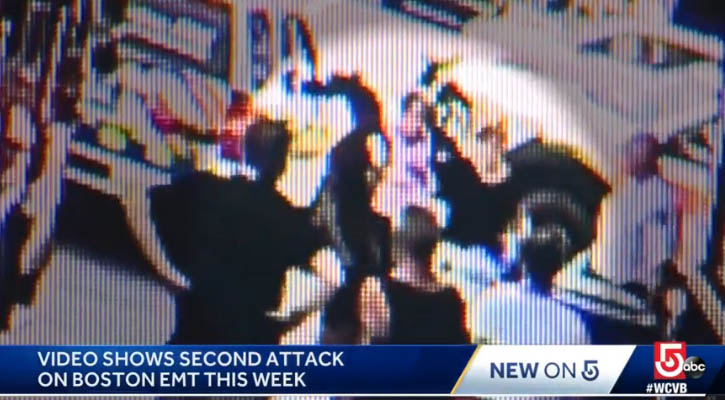 EMT in Boston Attacked