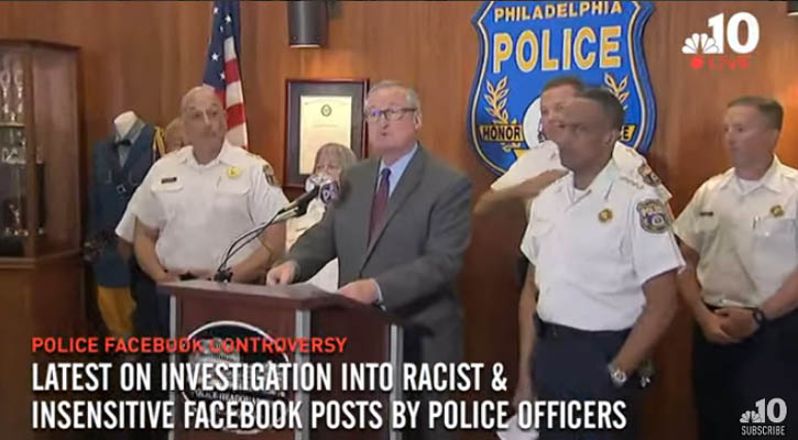 13 Philly Cops Fired for Facebook Posts - not looking good for 56 more
