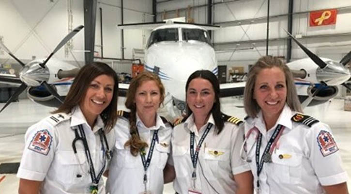 All-Female Air Ambulance Crew Makes History