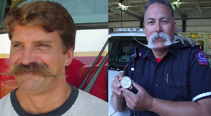 Medics Rock 'Staches In Support of Movember