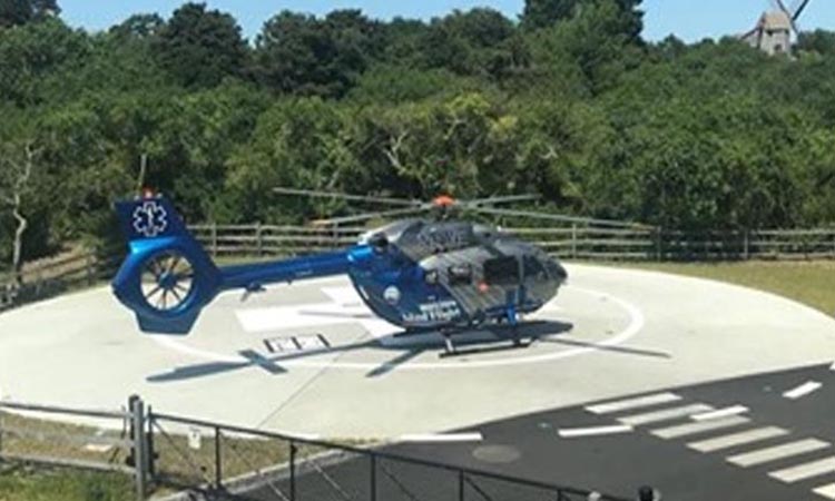 Boston MedFlight Helicopter