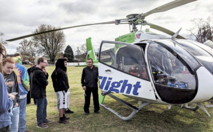 MedFlight Helicopter Visit