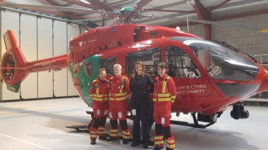 Wales All Female Air Ambulance Crew